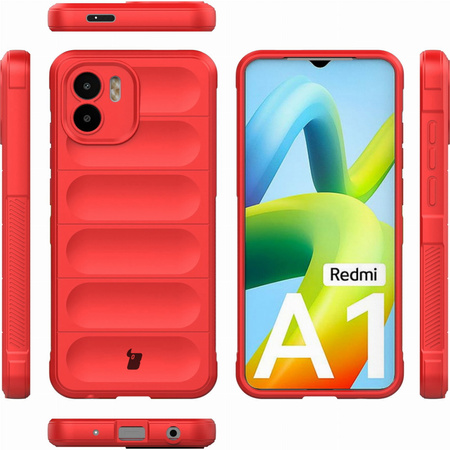 Pancerne etui Bizon Case Tur do Xiaomi Redmi A1, czerwone