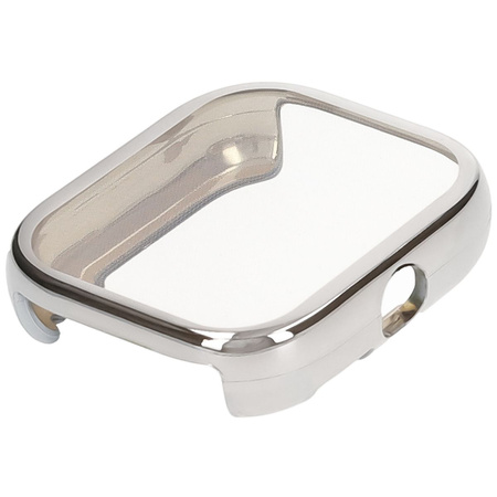 Etui z osłoną ekranu Bizon Case Watch Felipe do Xiaomi Redmi Watch 5, srebrne