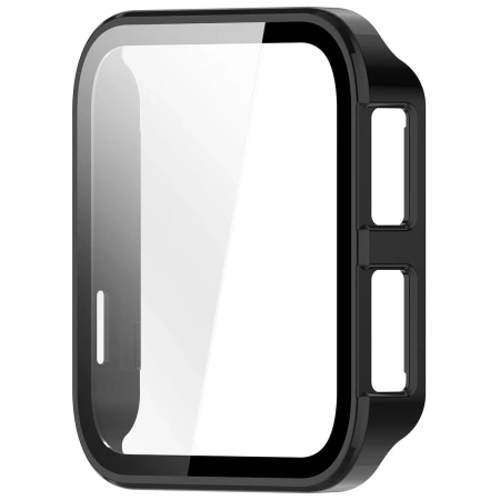 Etui ze szkłem do zegarka Bizon Case+Glass Watch do Garmin Venu X1, czarne