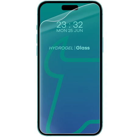 Folia hydrożelowa na tył i przód Bizon Glass Hydrogel Pack do iPhone 15 Pro Max