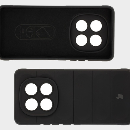 Pancerne etui Bizon Case Tur do Xiaomi Redmi Note 14 Pro 5G / Poco X7, czarne