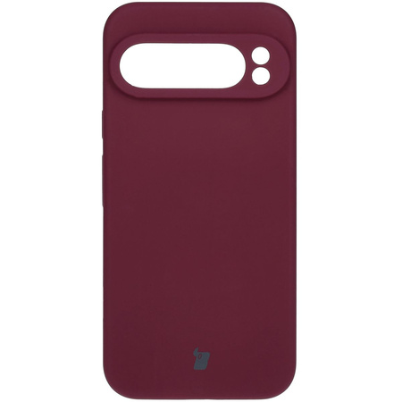 Silikonowe etui Bizon Soft Case do Google Pixel 9 Pro XL, ciemnofioletowe