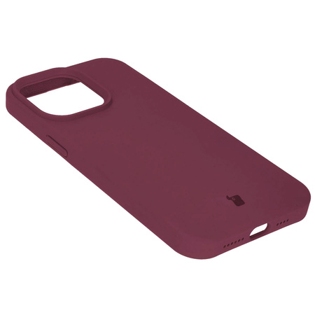 Etui silikonowe Bizon Soft Case do iPhone 14 Pro Max, ciemnofioletowe