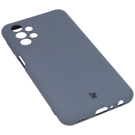 Etui Bizon Case Silicone do Samsung Galaxy A23 5G / 4G, szare