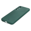 Etui Bizon Case Silicone do Galaxy A34 5G, ciemnozielone