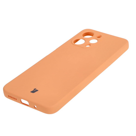 Etui Bizon Case Silicone do Xiaomi Redmi 12, pomarańczowe