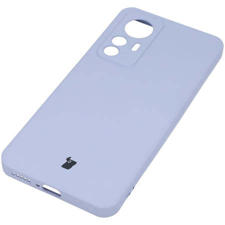 Etui Bizon Case Silicone do Xiaomi 12T, jasnofioletowe