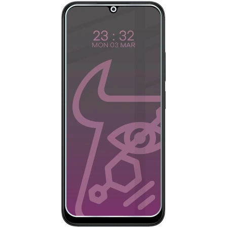 Prywatyzujące szkło hybrydowe Bizon Glass Mule Shadow do Xiaomi Redmi 15C 4G, matowe