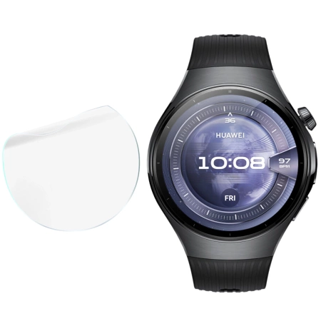 Folia hydrożelowa na ekran Bizon Glass Watch Hydrogel Duo do Huawei Watch 5 46 mm, 2 sztuki