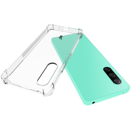Elastyczne etui Bizon Case Salpa do Sony Xperia 10 V, przezroczyste