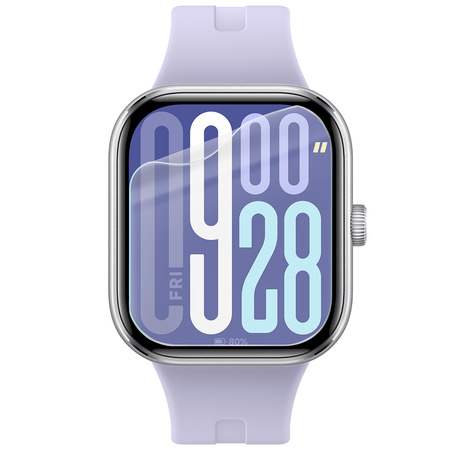 Folia hydrożelowa na ekran Bizon Glass Watch Hydrogel do Xiaomi Smart Band 9 Pro, 2 sztuki