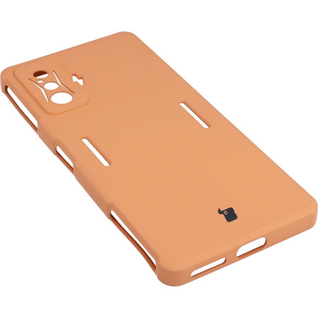 Etui Bizon Case Silicone do Xiaomi Poco F4 GT, pomarańczowe