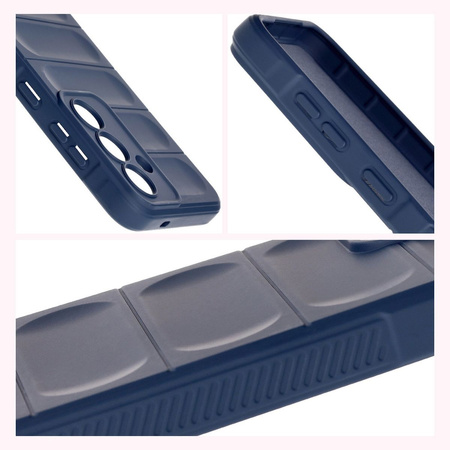 Pancerne etui Bizon Case Tur do Galaxy S25 Plus, granatowe