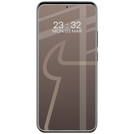 Elastyczne szkło hybrydowe Bizon Glass Mule do iPhone 16 Plus