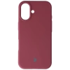 Silikonowe etui Bizon Soft Case do iPhone 17, ciemnofioletowe