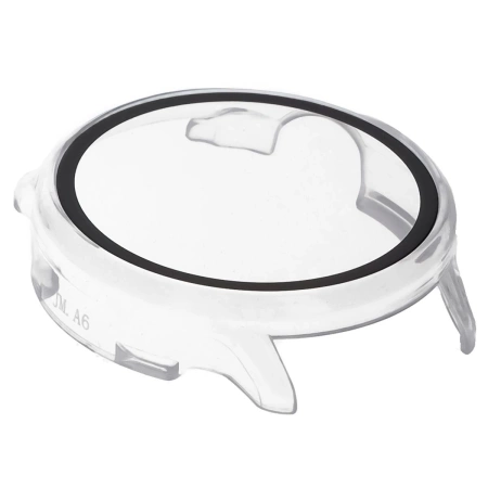 Etui ze szkłem do zegarka Bizon Case Watch Adamo do Garmin Vivoactive 6, przezroczyste