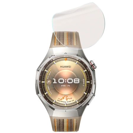 Folia matowa Bizon Glass Watch Film Sun do Huawei Watch GT6 Pro 46 mm