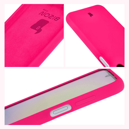 Etui silikonowe Bizon Soft Case do Galaxy A25 5G, neonowo-różowe