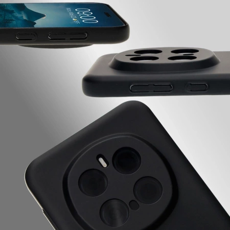 Etui Bizon Case Łupka do Honor Magic7 Pro, czarne