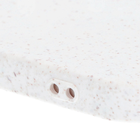 Ekologiczne etui Bizon Bio-Case do iPhone 12 Pro, ecru