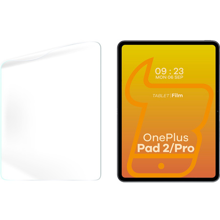 Folia imitująca papier Bizon Film Tab Papirus do OnePlus Pad 2/OnePlus Pad Pro, 2 sztuki