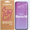 Elastyczne szkło hybrydowe Bizon Glass Mule do Oppo Reno 14