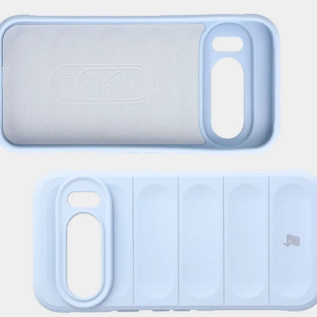 Pancerne etui Bizon Case Tur do Google Pixel 10 / 10 Pro, jasnoniebieskie