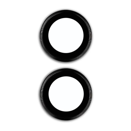 Szkło na aparat Bizon Glass Snap Lens do Xiaomi Redmi 15C 4G, 1 zestaw, czarna ramka