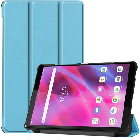 Etui Bizon Case Tab Croc do Lenovo Tab M8 Gen 3, błękitne