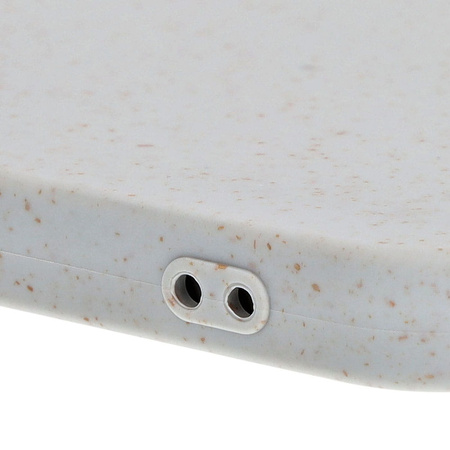 Ekologiczne etui Bizon Bio-Case do iPhone 13 Pro, szare