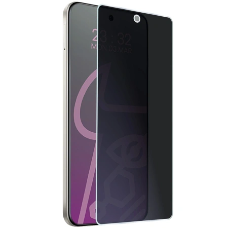 Prywatyzujące szkło hybrydowe Bizon Glass Mule Shadow do Infinix Hot 50 4G, matowe