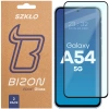 Szkło hartowane Bizon Glass Edge Duo do Galaxy A54 5G, czarna ramka, 2 sztuki