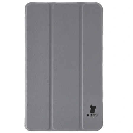 Etui z klapką Bizon Case Tab Croc do Galaxy Tab A11 / A9, szare