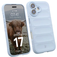 Pancerne etui Bizon Case Tur do iPhone 17, jasnoniebieskie
