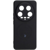 Etui Bizon Case Silicone Magnetic Sq do Xiaomi 14 Ultra, czarne