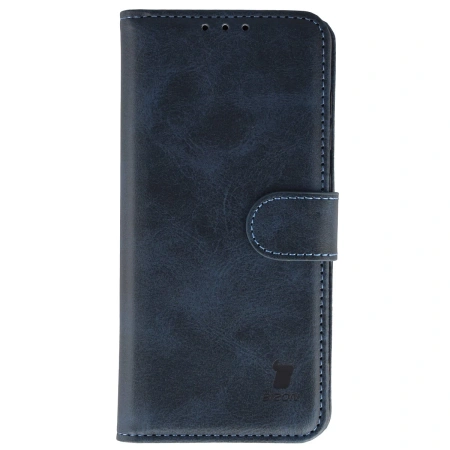 Etui z klapką Bizon Case Pocket do Galaxy S26, granatowe
