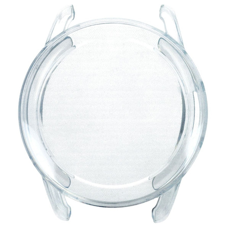 Etui Bizon Case Watch Felipe do Xiaomi Watch S3 47 mm, przezroczyste