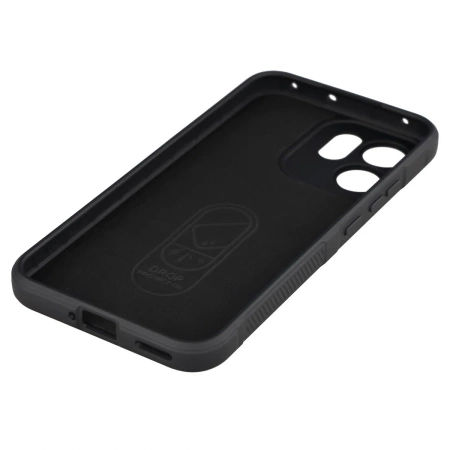 Pancerne etui Bizon Case Tur do Oppo Reno 14 F / 14 FS, czarne