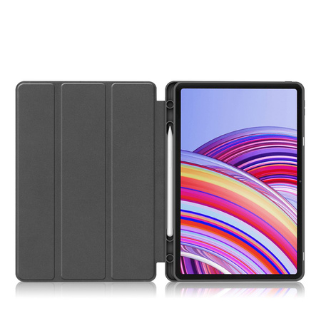 Etui z klapką Bizon Case Tab Lizard do Xiaomi Redmi Pad Pro 12.1, różowozłote