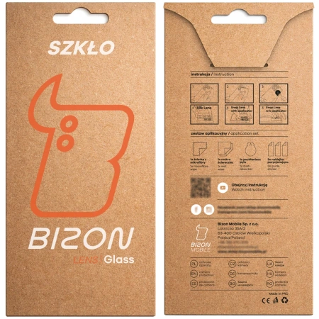 Szkło na aparat Bizon Glass Lens do Galaxy A37 5G, 2 sztuki