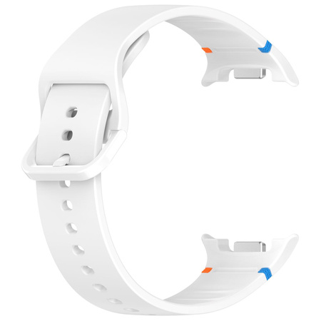 Silikonowy pasek Bizon Strap Watch Silicone do Galaxy Watch Ultra 47 mm, żółty