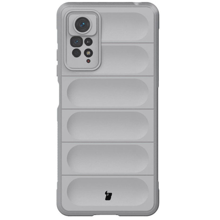 Pancerne etui Bizon Case Tur do Xiaomi Redmi Note 11 Pro / Pro 5G, jasnoszare