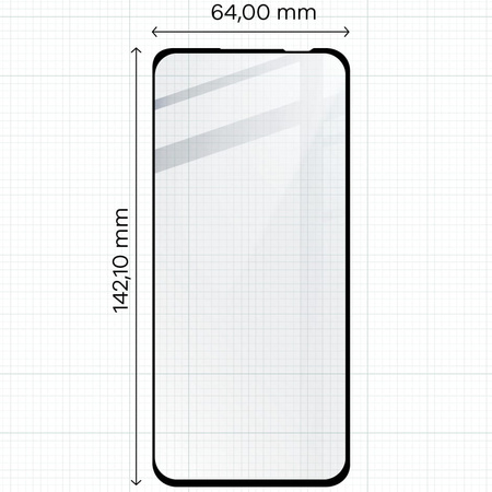 2x Szkło + szybka na aparat BIZON Edge 2 Pack do Asus Zenfone 10
