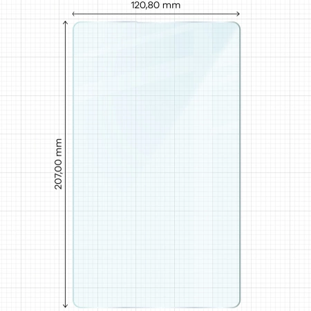 Szkło hartowane Bizon Glass Tab Clear do Galaxy Tab A9, 2 sztuki