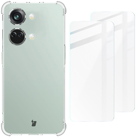 Etui Bizon Case Clear Pack do OnePlus Nord 3, przezroczyste