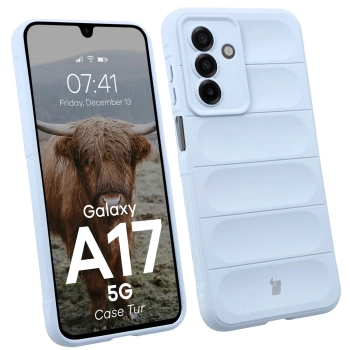 Pancerne etui Bizon Case Tur do Galaxy A17 5G, jasnoniebieskie