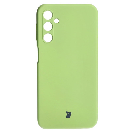 Etui Bizon Case Silicone do Samsung Galaxy A24 4G, jasnozielone