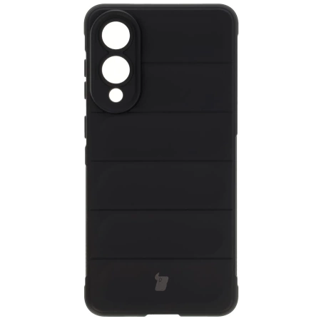 Pancerne etui Bizon Case Tur do Galaxy S25 Edge, czarne