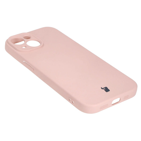 Etui Bizon Case Silicone do Apple iPhone 15, jasnoróżowe