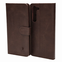 Etui Bizon Case Wallet do Galaxy S23 Plus, ciemnobrązowe